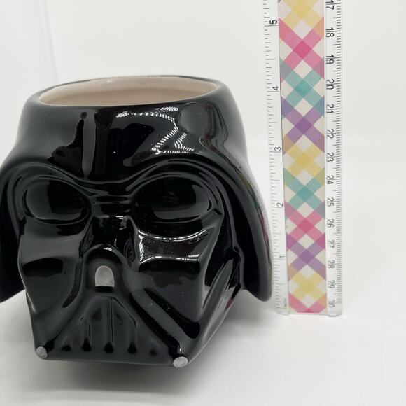 Star Wars Galerie 3D Darth Vader Face Black Ceramic Coffee Mug - Picture 8 of 8